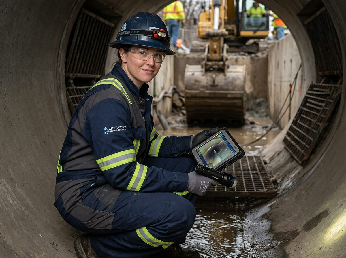 Sewer Line Inspection & Replacement in Madison